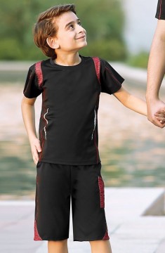 Erkek Çocuk Kısa Kol Spor T-Shirt, Şort Takım