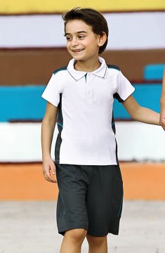Erkek Çocuk Kısa Kol Polo Shirt, Şort Takım